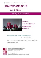 Logo ADVENTSANDACHT