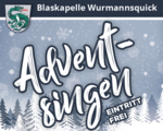 Logo Adventsingen 2019 Blaskapelle Wurmannsquick
