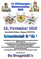 Logo Meisterschaft im Stichansagen - De Dregsteßln