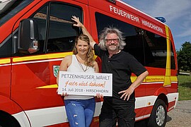 Banner Petzenhauser und Wählt - g’ess’n wird dahoam!