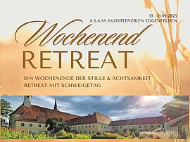 Banner Wochenend Retreat - ein Wochenende der Stille & Achtsamkeit 