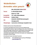 Logo Weidenflechten - Gartendeko selbst gemacht