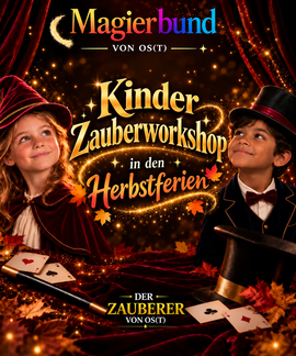 Banner Kinder Zauber-Workshop in den Herbstferien - Landshut